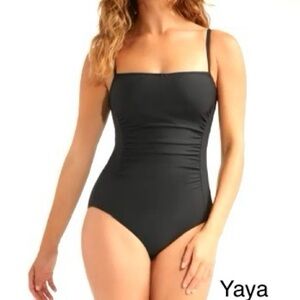 Hermoza Lupa One Piece Swimsuit  Black Size 4